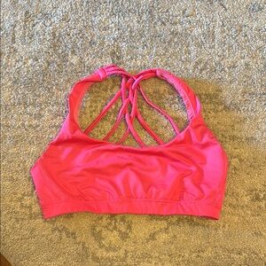 Victoria's Secret Pink Sports Bra with Criss-Cross Straps